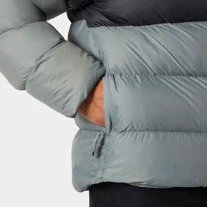 Hiver 100% Veste en duvet de polyester Manteau chaud Veste en duvet d'extérieur épaisse Veste à capuche personnalisée pour hommes - Product Image 6