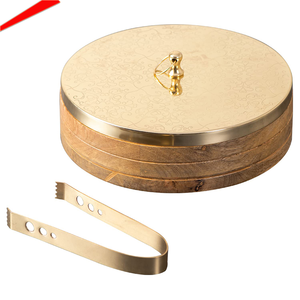 Caja de Madera Orgánica Pura para Chapati para Hoteles y Restaurantes 2025 - Product Image 3