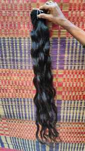 Paquetes de cabello sin procesar virgen súper doble estirado Cabello humano de grado 12A sin procesar de 8-30 pulgadas de hueso recto de alta calidad - Product Image 2