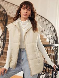 Nouveau style de vêtements de mode pour femmes gilet bouffant d'hiver chaud de haute qualité avec logo personnalisé et gilet bouffant de couleur pour femmes - Product Image 4