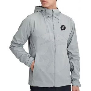 Chaqueta cortavientos con cuello levantado cómoda de alta calidad personalizable para hombre Esencial de invierno en diferentes colores - Product Image 5