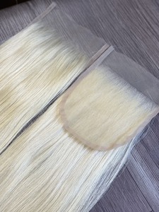 Closure en dentelle HD ultra-fine et invisible T955 pour tissage de cheveux, en cheveux Remy vietnamiens - Product Image 5