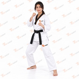 Uniforme de Taekwondo para Mujer Tiierwear, Fabricante Mayorista de Dobok TKD, Traje de Entrenamiento, Logotipo Personalizado, Ropa de Artes Marciales OEM - Product Image 3