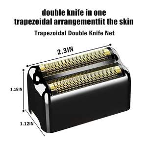 Cabezales de Repuesto para Afeitadora de Doble Cuchilla, Afeitadora Eléctrica Rotativa para Cara y Cuerpo, con Función Lavable para Uso en Autocaravanas - Product Image 4