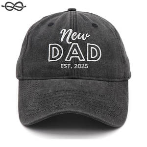Gorras de béisbol ajustables bordadas, regalo para nuevos padres, nuevas mamás, papás, recuerdo elegante para la paternidad, la mejor calidad - Product Image 5