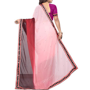 Nouveauté Sarees légères pour femmes pour la fête quantité minimale de commande bas Habillage confortable avec soin - Product Image 2