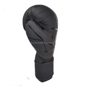 Gants de boxe professionnels en cuir de vachette 16oz personnalisables Pro Fight 12oz et 10oz disponibles pour le sport Kick Punching - Product Image 2
