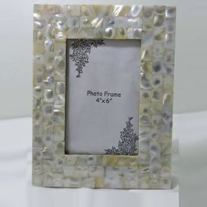 Nouveau Design Décoratif Qualité D'exportation Look Élégant Incrustation D'os Cadre Photo De MOP Incrustation Cadre Photo Pour La Décoration - Product Image 1