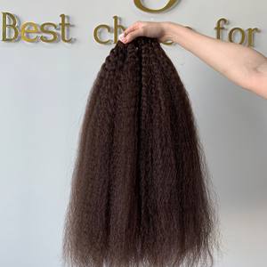 Haute qualité crépus droite vietnamien Remy peau trame extensions de cheveux humains faisceaux produit en gros - Product Image 5