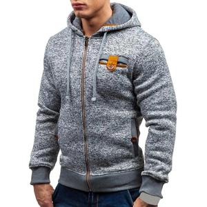 Wholesale Fleece Unisex Hoodie Puff Printing <b>Plain</b> Blank Clothing Manufacturers Custom LOGO Fitted <b>Men</b> <b>Hoodies</b> - Product Image 4