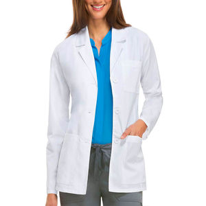 Bata de laboratorio blanca de alta calidad, algodón, poliéster, ciencia médica, médico, enfermera, uniformes de Hospital para hombres y mujeres, bata de laboratorio para enfermera - Product Image 5
