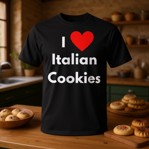 Camiseta premium I Love Italian Cookies - Product Image 3
