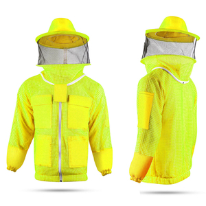 Mono de chaqueta de apicultor de ropa de trabajo ventilada profesional de diseño personalizado con etiqueta privada para Apicultura - Product Image 3
