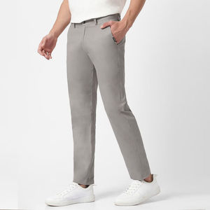 Pantalones Chinos de Invierno para Hombre, Talla Grande, Corte Recto, Ajuste Regular, de Poliéster/Algodón Resistente - Product Image 2