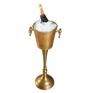 Matte finishing Stainless Steel Metal <b>Ice</b> <b>Bucket</b> with Tong for Chilled Drinks and Easy Serving Metal Cooler - Product Image 2