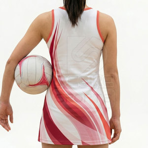 Uniforme de Netball Moderno y Elegante con Estampado para Entrenamiento Profesional y Juegos, 100% Poliéster, Secado Rápido, Duradero y Transpirable - Product Image 2