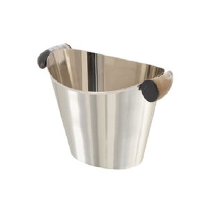 Cold <b>Drinks</b> Ice Bucket in Galvanized Metal with Handmade Silver Finished Perfect for Parties and <b>Outdoor</b> Events - Product Image 2