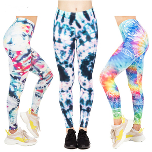 Leggings de yoga taille haute unis pour femme, écologiques, séchage rapide, respirants, pour entraînement, fitness, gym, élastiques, pour adulte - Product Image 1