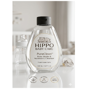Limpiador de Biberones al por Mayor 160ml HIPPO BABY CARE Líquido para Lavar Biberones Proveedor Mayorista de Productos para el Cuidado del Bebé - Product Image 3