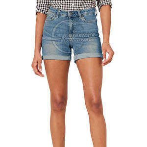 Pantalones cortos vaqueros para mujer, la mejor oferta, hechos en Pakistán, diseña tu propio logotipo, pantalones cortos vaqueros para mujer, pantalones cortos vaqueros de diseñador para mujer - Product Image 1
