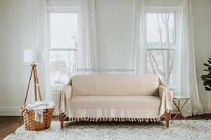 100% Cotton <b>Sofa</b> Covers Couch Throw Protector Made in Turkey High Quality Ready Stock Washable Armchair - Product Image 5