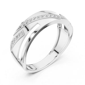 แหวนเพชรทรงกลมสีเหลืองทอง 14K ที่เพาะเลี้ยงในห้องปฏิบัติการสำหรับสวมใส่ในชีวิตประจำวัน |   เพชรที่เพาะเลี้ยงใหม่ - Product Image 4