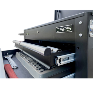 Chariot armoire à outils à 4 tiroirs avec poignée et roue Armoire à outils Chariot armoire de rangement d'outils - Product Image 3