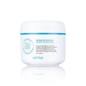 Crema Facial Blanqueadora JINY YUM Coreana de 40 ml, Péptidos, Minerales, Niacinamida, Ácido Hialurónico, Uso Nocturno, Reafirmante, Hidratante para Mujeres - Product Image 1