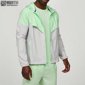 Vêtements de sport personnalisés en polyester pour hommes, survêtements d'entraînement à manches longues avec fermeture éclair pour hommes, 100%, survêtement de football - Product Image 2