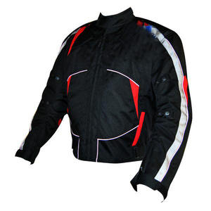 Veste de course moto unisexe Cordura imperméable ignifuge hiver noir - Product Image 6