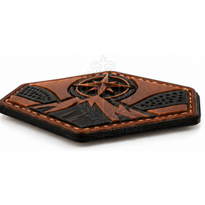 Écussons en cuir personnalisés, logos à coudre, étiquettes décoratives pour chapeaux, vêtements, accessoires de mode et marquage personnalisé - Product Image 2