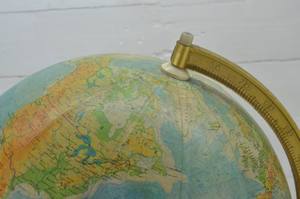 Globe du monde décoratif vintage, grand globe d'affichage de bureau pour l'apprentissage de la géographie, décor à la maison et au bureau - Product Image 4