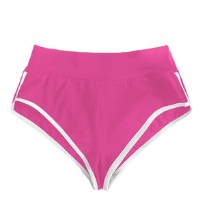 Shorts de sport taille haute effet scrunch, matière extensible respirante, séchage rapide, coupe confortable, parfaits pour la gym et le fitness - Product Image 1