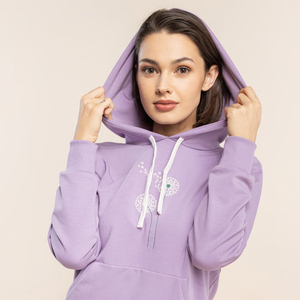 Sudadera con Capucha de Forro Polar Y2K de Alta Calidad, Ajustada, con Estampado Puff, Transpirable, para Mujer, Ropa Urbana de Invierno con Cuello de Felpa - Product Image 6
