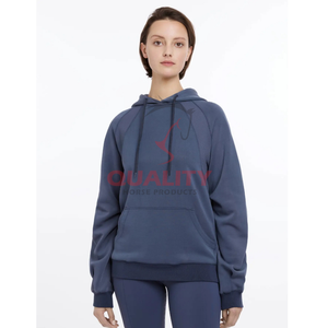 Sudaderas con capucha para montar a caballo, ropa ecuestre elegante, tela transpirable, Sudadera con capucha a prueba de viento, sudaderas ligeras de calidad superior para mujer - Product Image 1