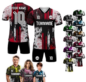 Maillot de football du meilleur fabricant pour hommes avec nom et logo de l'équipe pour hommes, femmes, jeunes et enfants-pour les uniformes de l'équipe - Product Image 2