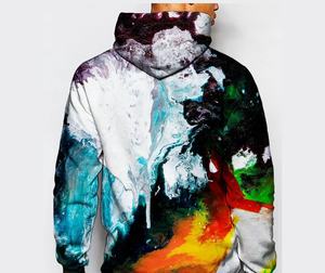 Sudaderas con capucha de manga larga para hombre con estampado de diseño personalizado, sudaderas con sublimación de lana gruesa de talla grande para invierno, precio barato - Product Image 3