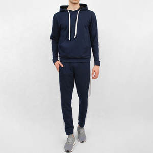 Traje de béisbol Tricot para hombre, chándal de 95% poliéster y 5% Spandex, conjuntos de Suti de pista ultrasuave - Product Image 1