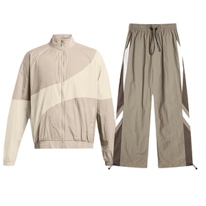 Windbreaker Custom Logo <b>Waterproof</b> Lightweight Polyester Nylon Windbreaker Men Tracksuit Outdoor Windbreaker Tracksuit <b>Set</b> 2026 - Product Image 2