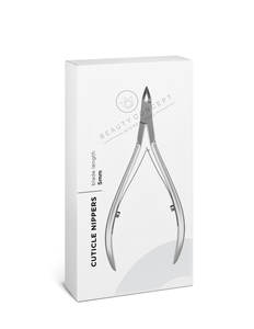 Cortauñas de cutículas profesionales, cortador de cutículas de acero inoxidable de grado quirúrgico con embalaje de caja de cartón - Product Image 3