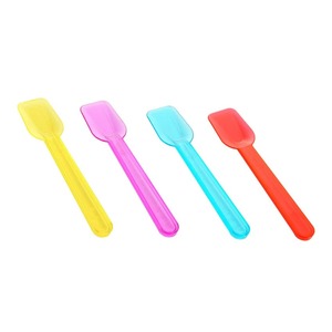 Biocean <b>3</b>" Gelato Spoons Plastic with Assorted Colors - 4000/Case - Product Image 6