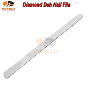 Lima de uñas de doble cara Diamond Deb, instrumentos de pedicura y Podología de manicura de acero inoxidable para herramientas de belleza, vendaje de pies - Product Image 5