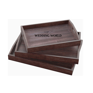 Plateau à chocolat en bois Best-seller Designer Forme Rectangle À La Main Vente Chaude Ustensiles De Cuisine En Gros De Luxe Nouveau Plateau À Chocolat - Product Image 2