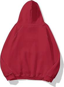 Sudadera con Capucha Premium para Hombre, Talla Grande, Lavado Ácido, Forro de Felpa, Algodón Orgánico Grueso, Estilo Vintage, para Invierno - Product Image 2