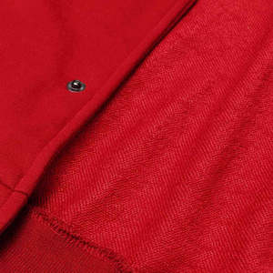 Veste de baseball varsity en cuir avec manches en chenille brodée antibactérienne, prix bas OEM, hiver - Product Image 2