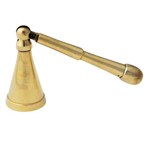 Éteignoir à bougie fait à la main pour décoration d'outil de bougie finition argentée design moderne mèche en métal tondeuse visage d'animal outil de pot de bougie - Product Image 6