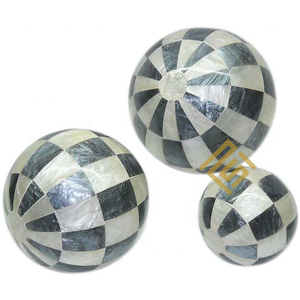 Accesorios para el hogar Venta al por mayor Bola de decoración de metal Nuevo diseño 2023 Decoración Colorido Lujo moderno Diseño antiguo de alta calidad - Product Image 4