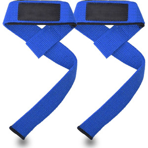 Sangles de levage professionnelles en coton avec couleur et logo personnalisés pour les deadlifts lourds de musculation et les entraînements de gym - Product Image 6