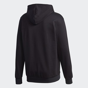 Sweat à capuche en molleton 100% coton épais à coupe régulière pour homme Streetwear Poche Respirant Chaud Confortable pour une utilisation décontractée en hiver - Product Image 2