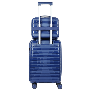 Bolsa de viaje portátil ligera Baúl de plástico PP duro con mango suave y cremallera Estilo moderno para viaje - Product Image 6